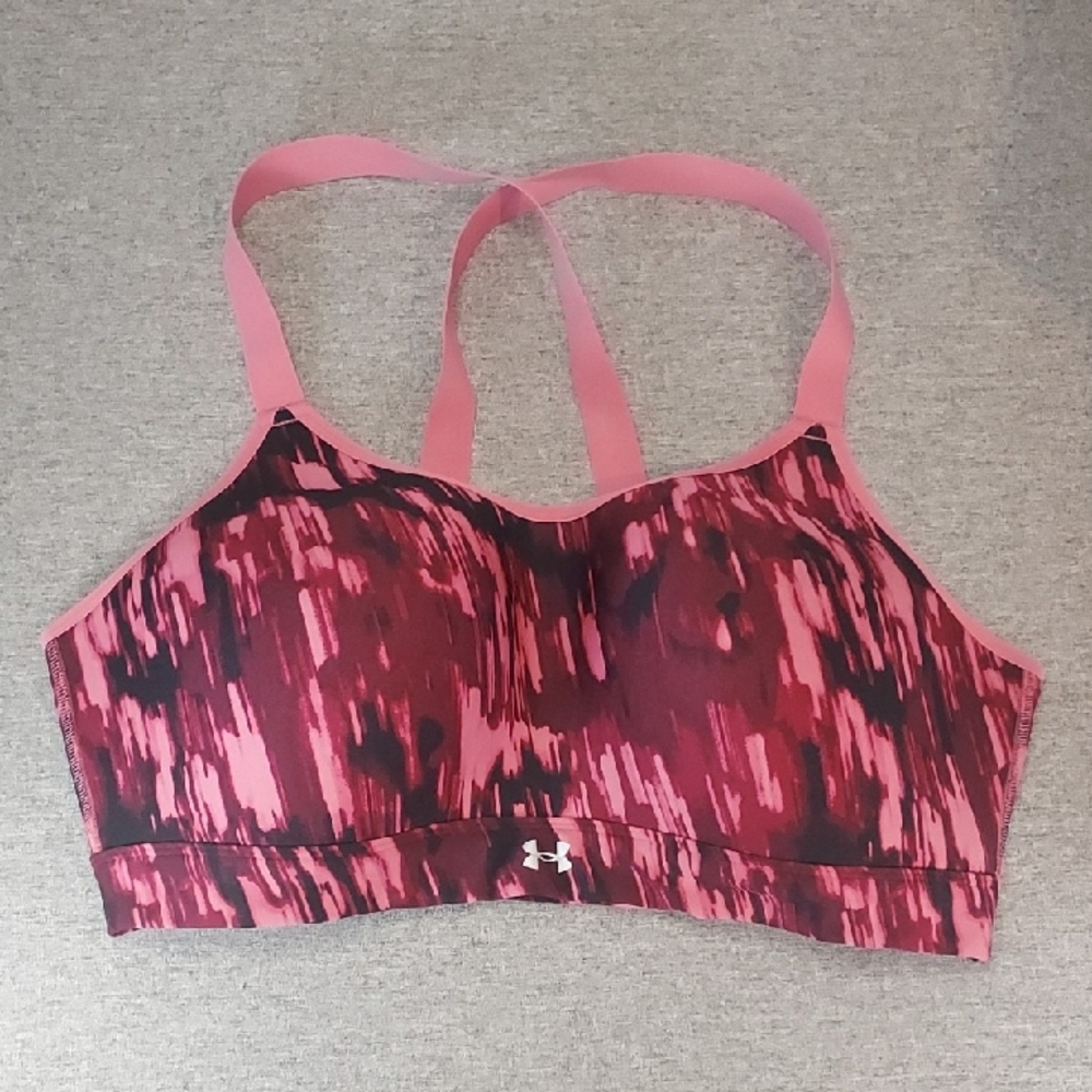 Under Armour Continuum Mid Pink Patterned Crossba… - image 1